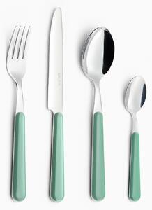Servizio Set di Posate 24 pezzi in Acciaio Inox Eme Brio Verde 50