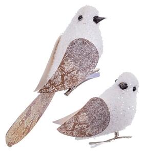 Set di decorazioni per albero di natale in tessuto 2 pz Birds – Casa Selección