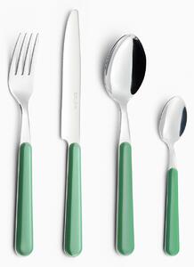 Servizio Set di Posate 24 pezzi in Acciaio Inox Eme Brio Verde 67