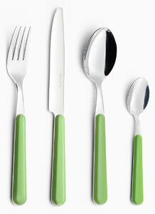 Servizio Set di Posate 24 pezzi in Acciaio Inox Eme Brio Verde 69