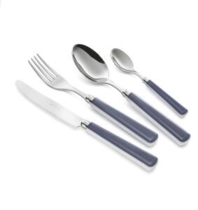 Servizio Set di Posate 24 pezzi in Acciaio Inox Eme Candy Grigio 432