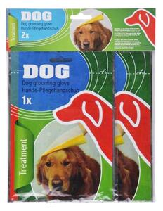Set 2 Pezzi Guanti per Toeletta per Cani con lozione Senza Risciacquo