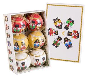 Set di palline di Natale 6 pz Soldier Memory – Casa Selección