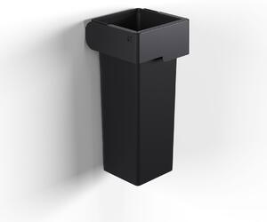 Pattumiera a Muro Contenitore da 53 L 35,5x35,5x73 cm Grigio Antracite