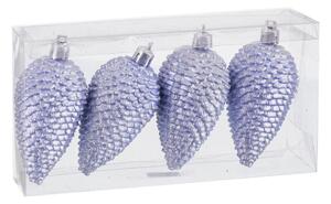 Decorazioni per albero di natale in set 4 pz ø 5 cm Cone – Casa Selección