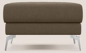 Star Pouf con piedini alti in microfibra impermeabile T11 marrone