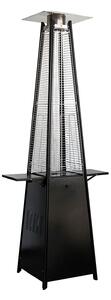 Tavolo Accessorio per Stufa a Fungo Pyramid 29,5x25 cm in Acciaio Nero