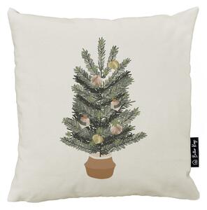 Federa decorativa a tema Natale 45x45 cm Festive Tree – Butter Kings