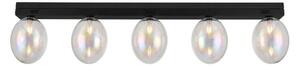 Plafoniera moderna illuminando uva g9 led pl uva 130+5xve uva metallo vetro - Illuminando