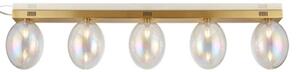 Plafoniera classica illuminando uva g9 led pl uva 130 os+5xve uva metallo vetro - Illuminando