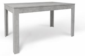 Tavolo Allungabile 140/00x80x75 cm Cemento e Cemento