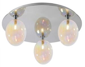 Plafoniera moderna illuminando uva g9 led pl uva 40 f3+3xve uva metallo vetro - Illuminando