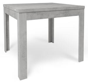 Tavolo Allungabile 90/180x90x75 cm Cemento e Cemento