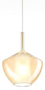 Lampadario classico perenz illumina rain 8251+6747 ob e27 led vetro metallo - Perenz