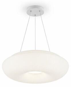Lampadario moderno top light benny 1217 sp e27 led metallo vetro - Top Light