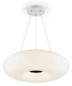 Lampadario moderno top light benny 1217 sm e27 led metallo vetro - Top Light