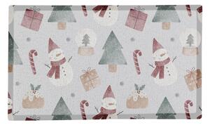 Zerbino a tema Natale 40x70 cm Snowman – Artsy Doormats