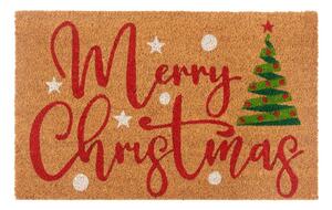 Zerbino in fibre di cocco a tema Natale 40x70 cm Merry Christmas – Hanse Home