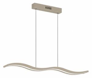 Lampadario led top light double wave 1178s sa dimmerabile metallo acrilico - Top Light