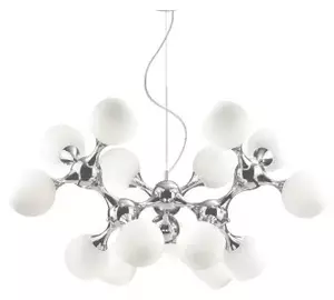 Ideal Lux Nodi SP15 lampadario design moderno per soggiorno E14 40W