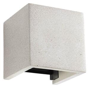 Applique led redo group petra 91148 91149 91150 ip65 biemissione cemento - Redo Group