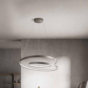 Lampadario led perenz ritmo 6618 br ct led sospensione lampada soffitto moderno - Perenz