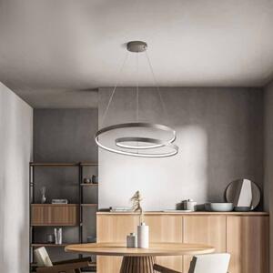 Lampadario led perenz ritmo 6620 br ct led sospensione lampada soffitto moderno - Perenz