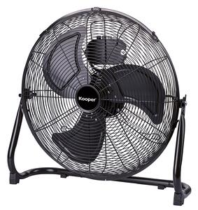Ventilatore ad Alta Velocità Ø 45 cm 3 Pale 100W in Acciaio Laminato e Alluminio Nero