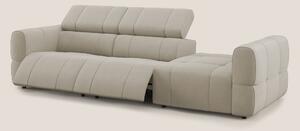 Giotto Divano con terminale e opzione relax elettrico in microfibra ef