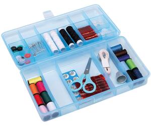 Set da Cucito 30 Pezzi Scatola per Cucire da Viaggio Portatile con Ago e Filo