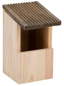 Casetta per Uccelli Nido Sospeso per Volatili Passeri 14x12x22 cm in Legno