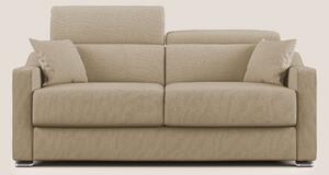 Amber divano letto matrimoniale in tessuto smacchiabile T05 beige