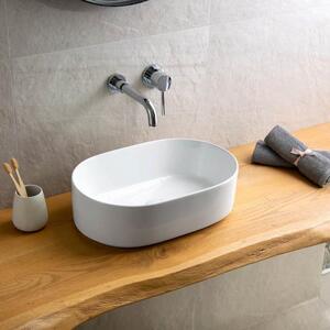 Kamalu lavandino bagno da appoggio ovale 46cm | kly-4600