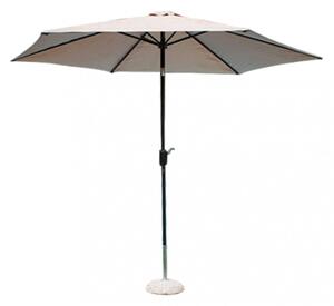 Ombrellone da Giardino Ø3 m Palo Ø38 mm Poly Eco in Acciaio Antracite
