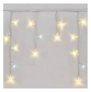LED Catena luminosa da esterno 50xLED/3x0,4m IP44 bianco freddo/caldo