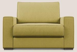 Dream poltrona letto in tessuto smacchiabile T05 giallo