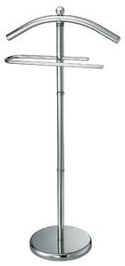 Indossatore Servomuto in Acciaio con Stelo 46,5x119,5x28 cm Fadi Cromato
