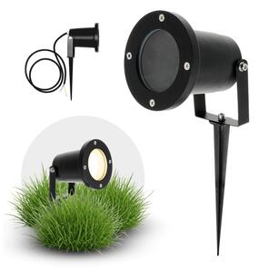 BRILAGI - Lampada da esterno TERRA 1xGU10/50W/230V IP65 nera