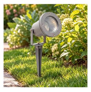 BRILAGI - Lampada da esterno TERRA 1xGU10/50W/230V IP65 grigia