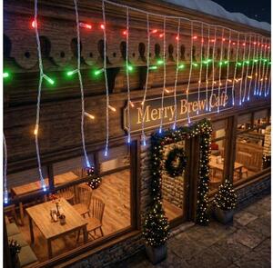 BRILAGI - Catena luminosa natalizia a LED per esterni 400xLED/6W/8 funzioni 23x0,4m IP44 multicolore