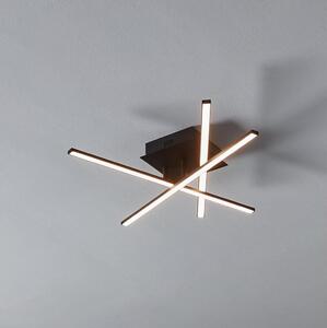 Eglo 55707 - Plafoniera LED 3x LED/3,5 W/230 V nera