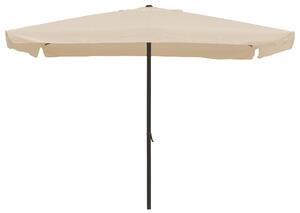 Ombrellone Rettangolare da Giardino 2x3 m Palo Ø48 mm Struttura in Acciaio Esterno Écru