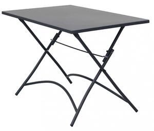 Tavolo Bristol 110x70x72 h cm in Acciaio Antracite