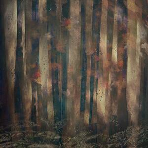 Illustrazione Forest abstract, Nel Talen, (40 x 40 cm)