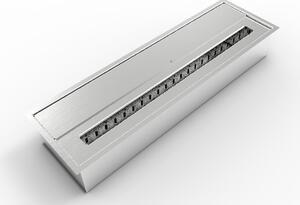 Bruciatore a Bioetanolo per Camini 61x18,7xH9,5 cm 4,5L in Acciaio Inox