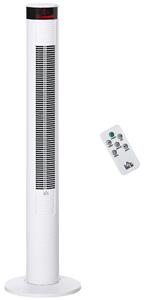 Ventilatore a Colonna 3 Velocità con Telecomando Bianco