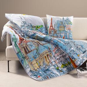 Plaid Scaldotto 130X170 Paris UNICA Cotone Pettinato Caleffi