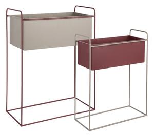 Set di supporti per fiori in metallo 2 pz (altezza totale 65 cm) Reina – PT LIVING