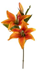 Set 6 Rami Artificiali Lilium Composto da 3 Fiori H 65 cm
