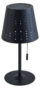Lampade da esterno Lindby, Hilario, dimmerabile, Nero, Balcone, Metallo